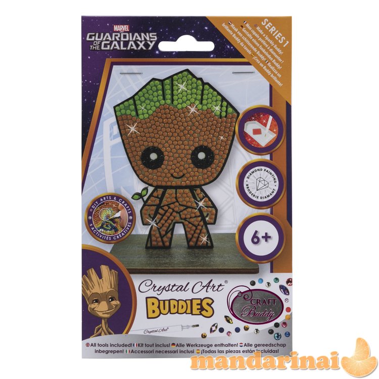 MARVEL CRYSTAL ART Figūrėlė „Groot“