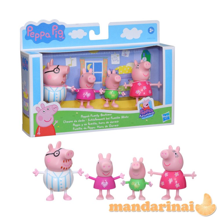 PEPPA PIG Kiaulytės Pepos šeimynėlė, 4 vnt.