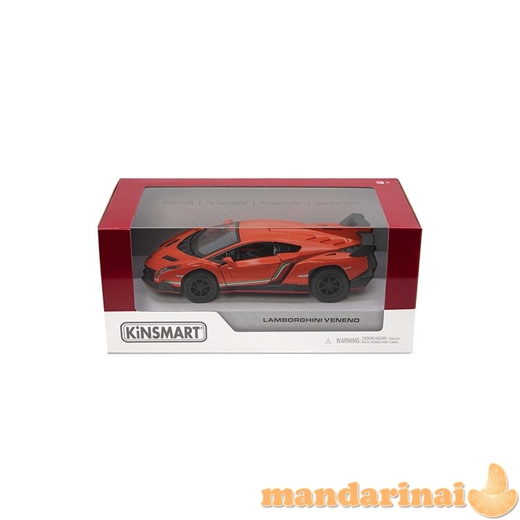 KINSMART Automobilis LAMBORGHINI VENENO, 1:36