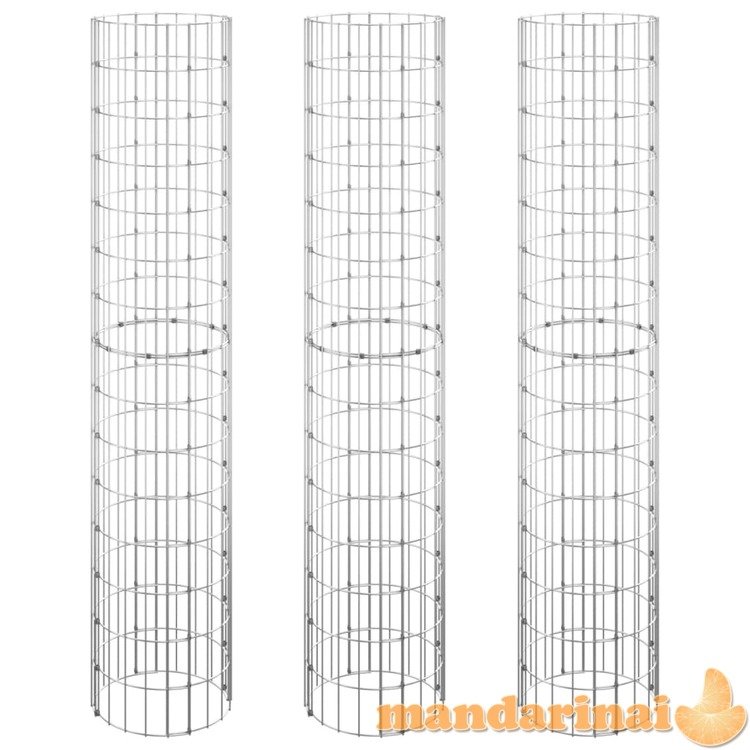 Gabionų loveliai, 3vnt., 30x150cm, galvanizuotas plienas