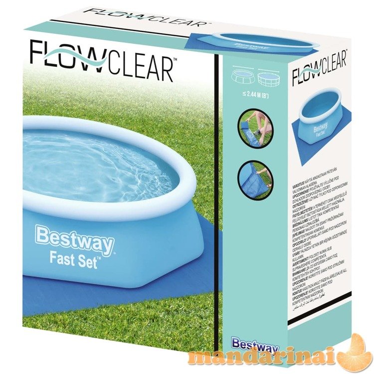 Bestway baseino paklotas flowclear, 274x274cm