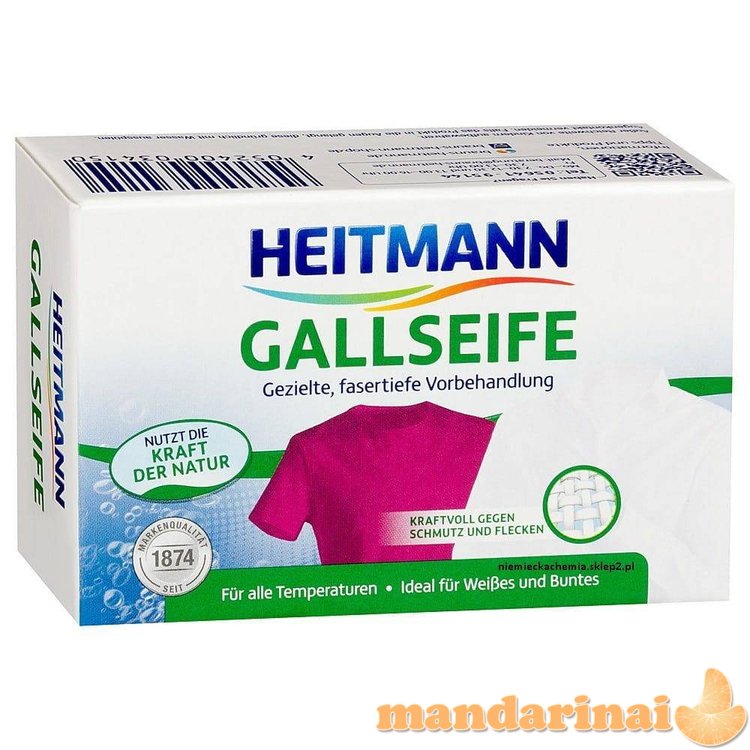 HEITMANN muilas nuo dėmių 100 g GALLSEIFE