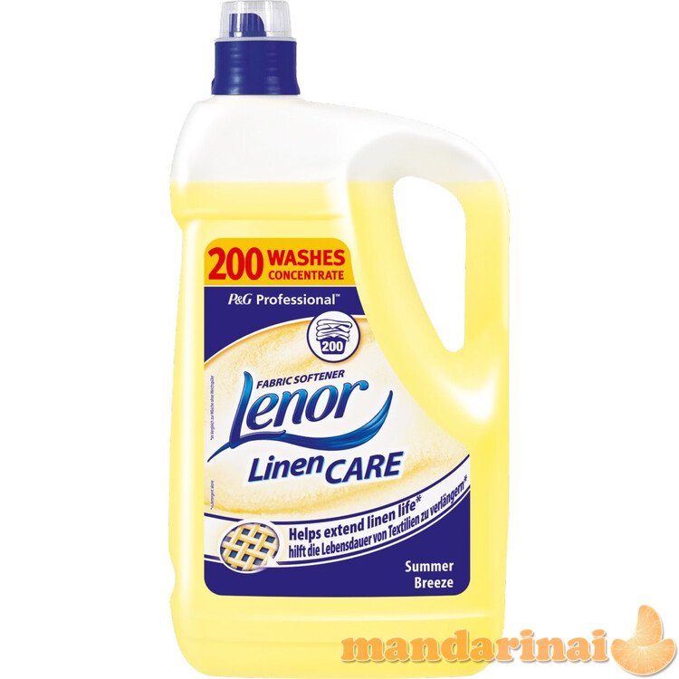 LENOR 5L skalavimo skysčio 200p Vasaros geltona