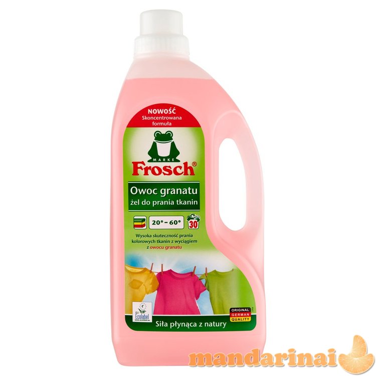 Frosch skalbimo gelis 1,5L granatas