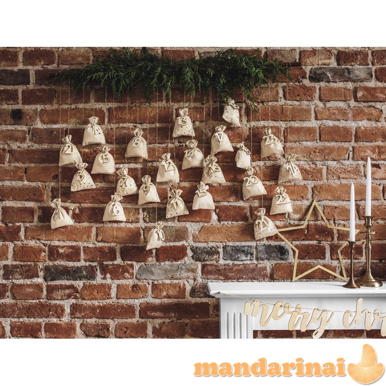 Hanging decorations Stars, mix (1 pkt / 3 pc.)