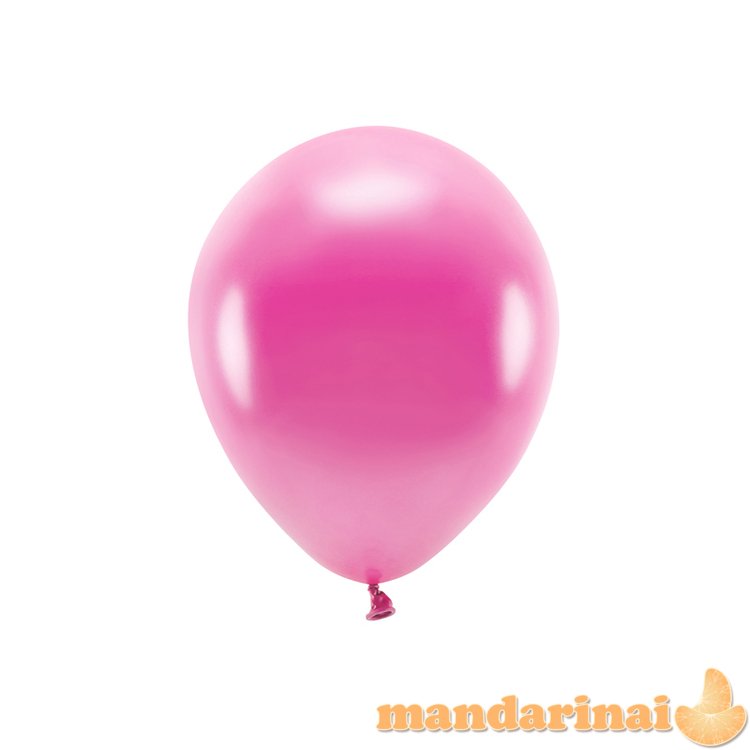 Eco Balloons 30cm metallic, fuchsia (1 pkt / 100 pc.)