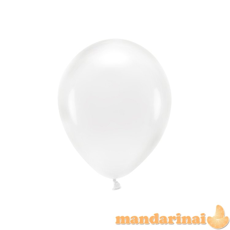 Eco Balloons 30cm, crystal clear (1 pkt / 100 pc.)