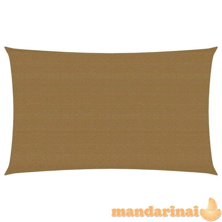 Burė nuo saulės, taupe spalvos, 3x6m, hdpe, 160g/m²