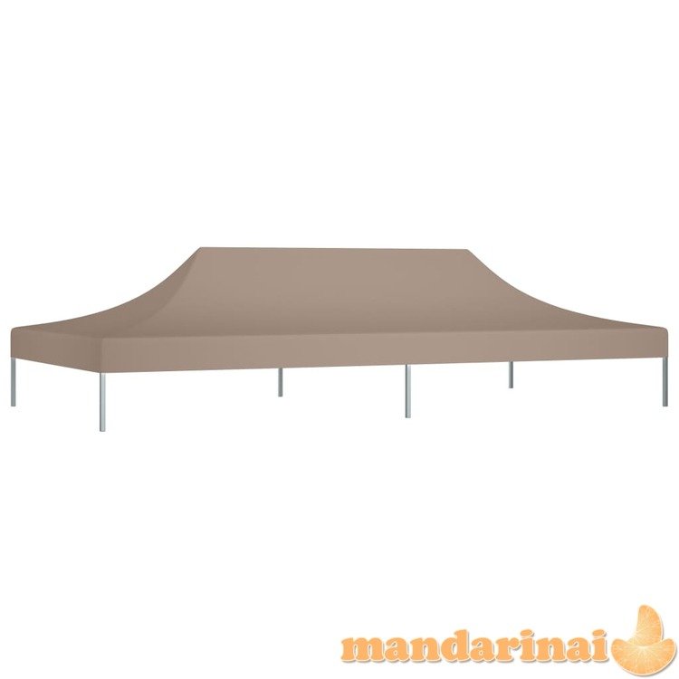 Proginės palapinės stogas, taupe spalvos, 6x3m, 270 g/m²