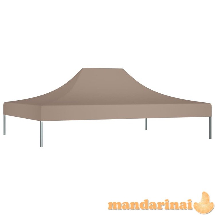 Proginės palapinės stogas, taupe spalvos, 4,5x3m, 270 g/m²