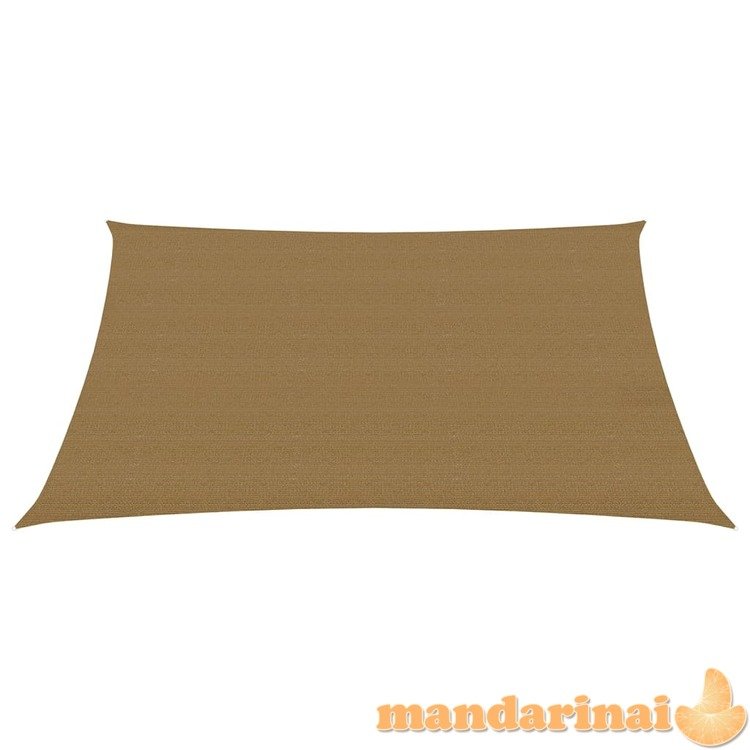 Uždanga nuo saulės, taupe spalvos, 3,5x4,5m, hdpe, 160g/m²