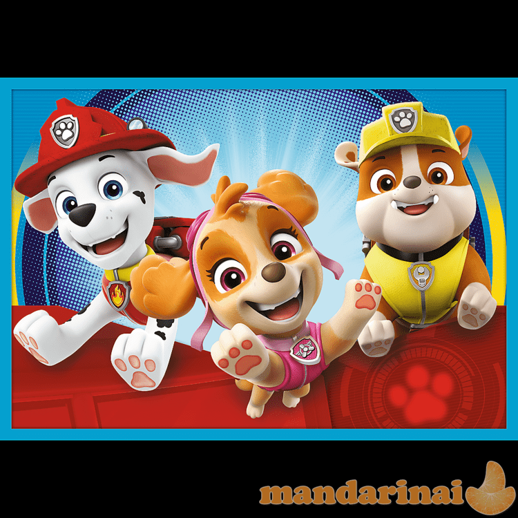 TREFL PAW PATROL 10 dėlionių rinkinys „Šuniukai-patruliai“