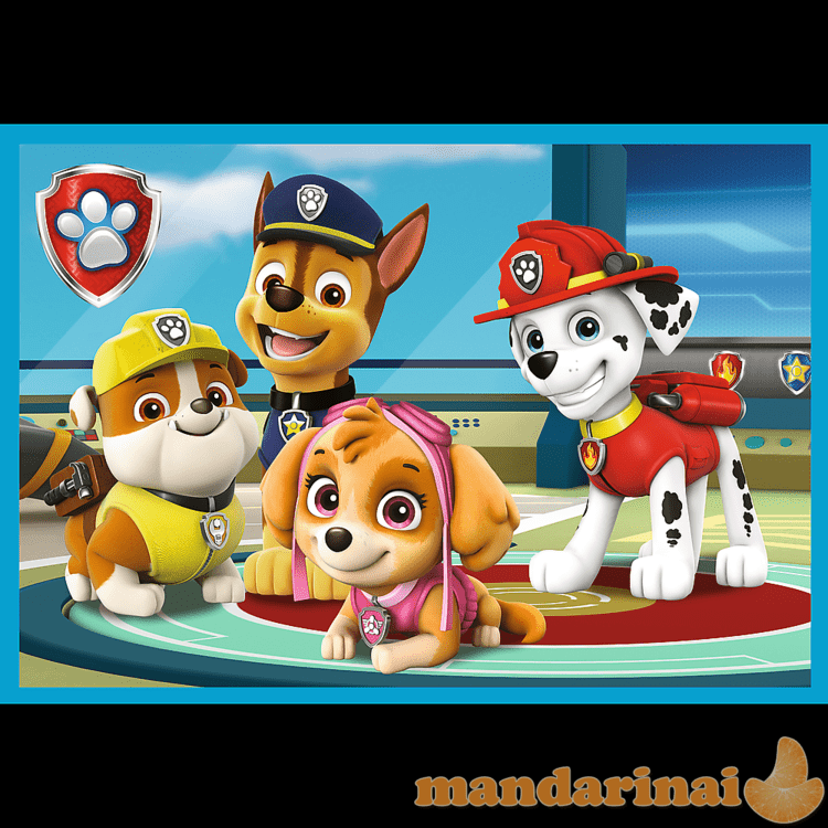 TREFL PAW PATROL 10 dėlionių rinkinys „Šuniukai-patruliai“