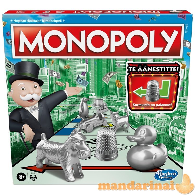 MONOPOLY Board game Classic (In Finnish lang.)