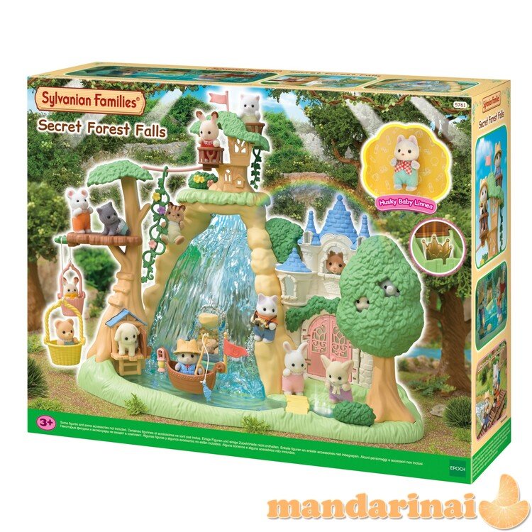 SYLVANIAN FAMILIES Rinkinys „Slaptas miško krioklys“