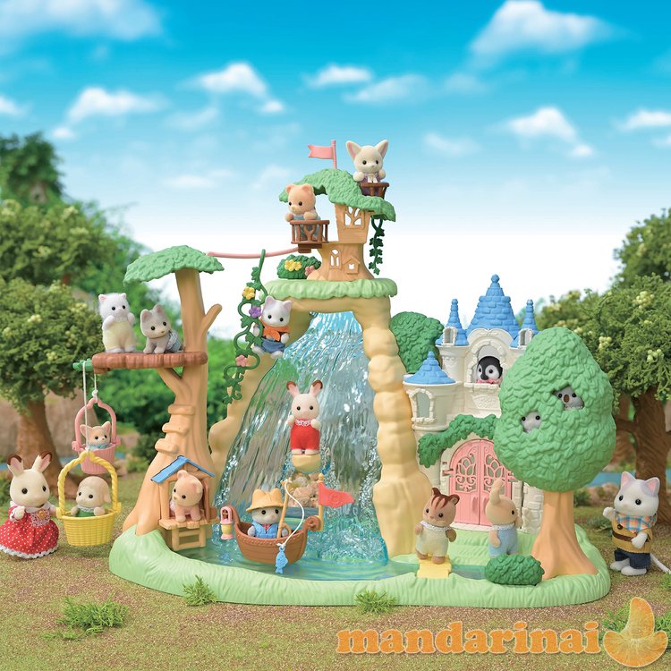 SYLVANIAN FAMILIES Rinkinys „Slaptas miško krioklys“