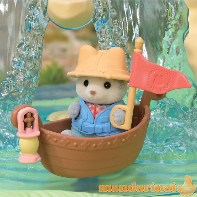 SYLVANIAN FAMILIES Rinkinys „Slaptas miško krioklys“