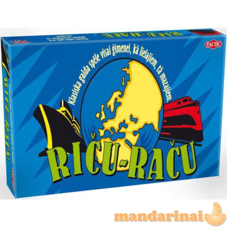 TACTIC Board game Ricu Racu (In Latvian lang.)