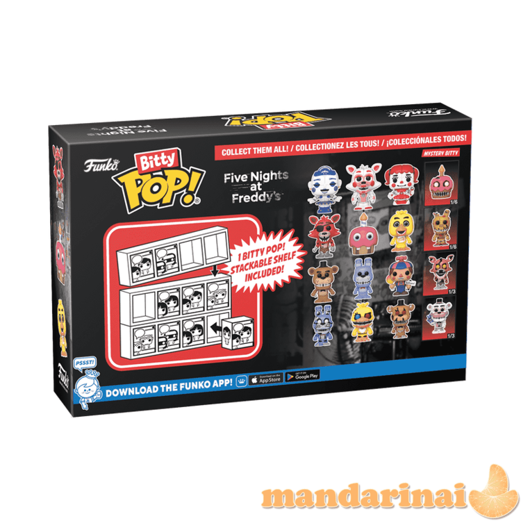 FUNKO Bitty POP! Figūrėlių rinkinys: Five Nights at Freddy´s