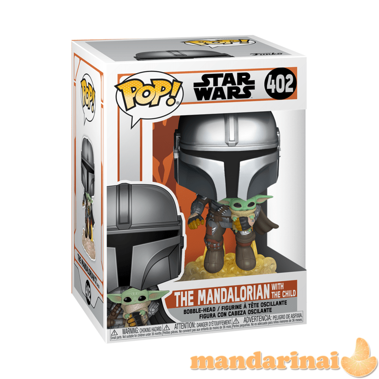 FUNKO POP! Vinilinė figūrėlė STAR WARS: THE MANDALORIAN, 11 cm