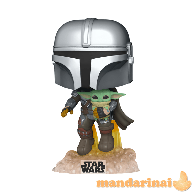 FUNKO POP! Vinilinė figūrėlė STAR WARS: THE MANDALORIAN, 11 cm