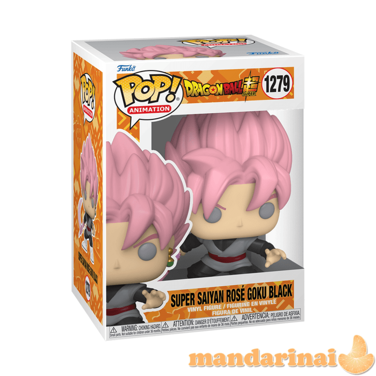 FUNKO POP! Vinilinė figūrėlė: Dragon Ball Super - Super Saiyan Rosé Goku Black