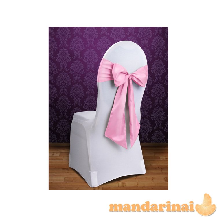 Chair sashes, light pink, 0.15 x 2.75 (1 pkt / 10 pc.)