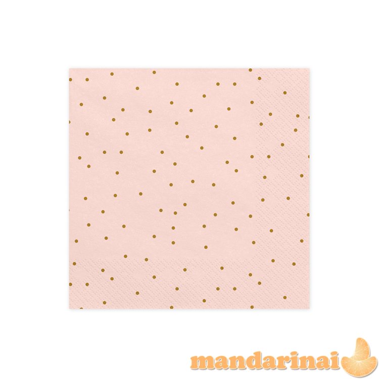 Napkins Dots, 33x33 cm (1 pkt / 20 pc.)