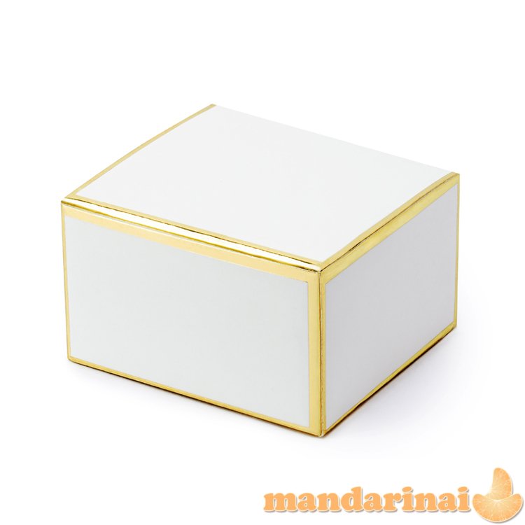 Boxes, white, 6x3.5x5.5cm (1 pkt / 10 pc.)