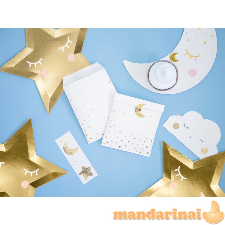 Treat bags Little Star, 13x14cm (1 pkt / 6 pc.)