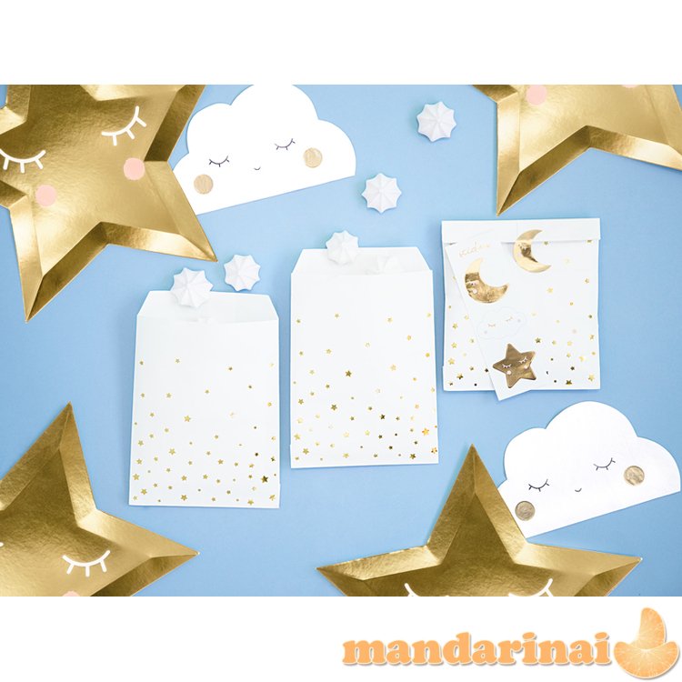 Treat bags Little Star, 13x14cm (1 pkt / 6 pc.)