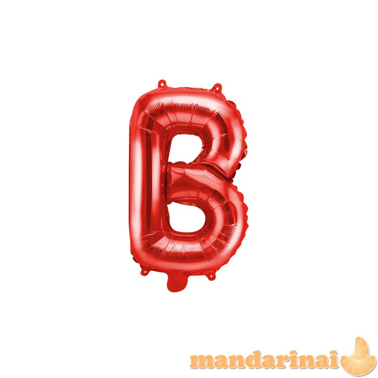 Foil Balloon Letter B , 35cm, red