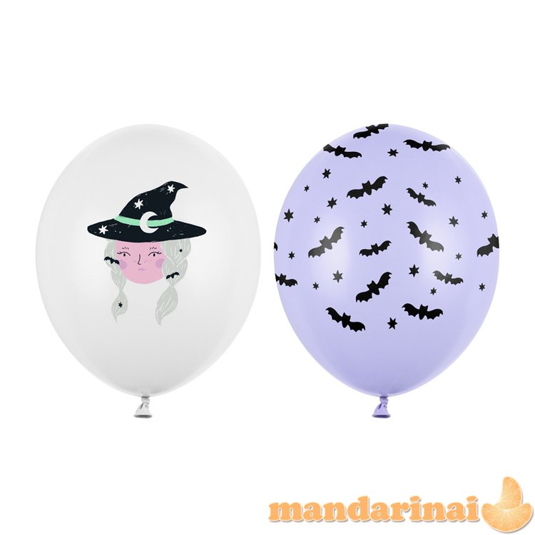 Ballons 30 cm, Witch, mix (1 pkt / 50 pc.)