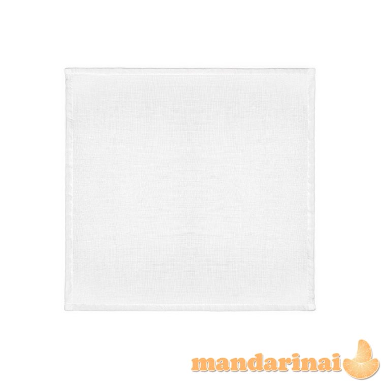 Cloth napkins, white, 40x40cm (1 pkt / 4 pc.)