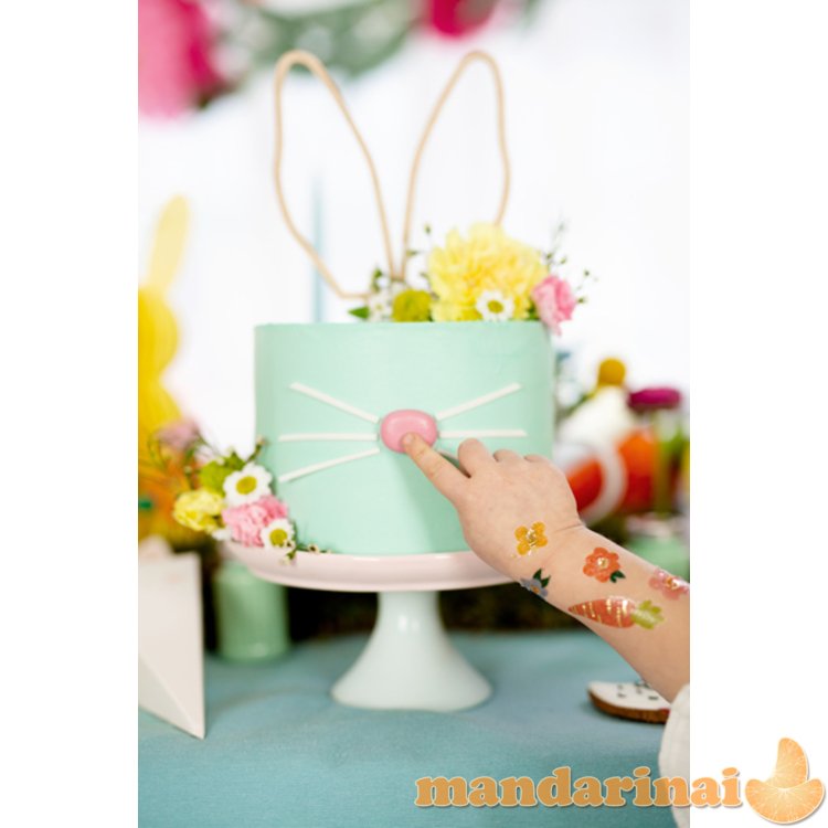 Wooden topper Bunny Ears, 20 cm