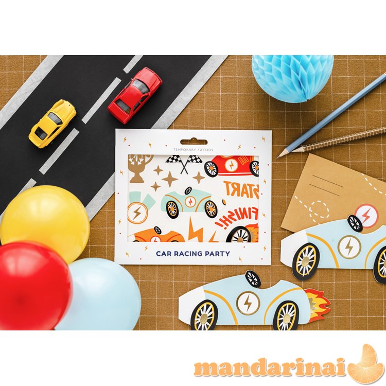 Invitations Car, mix (1 pkt / 6 pc.)