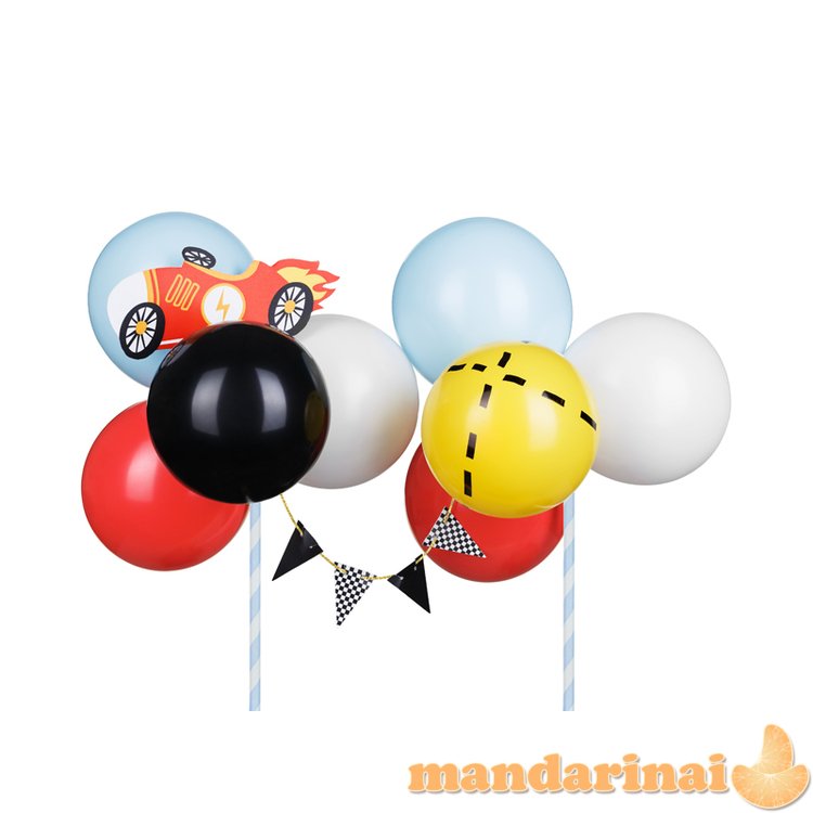 Balloon cake topper Car, mix, 29 cm