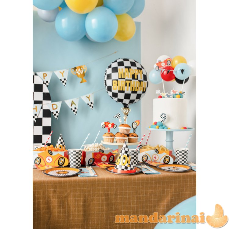 Balloon cake topper Car, mix, 29 cm