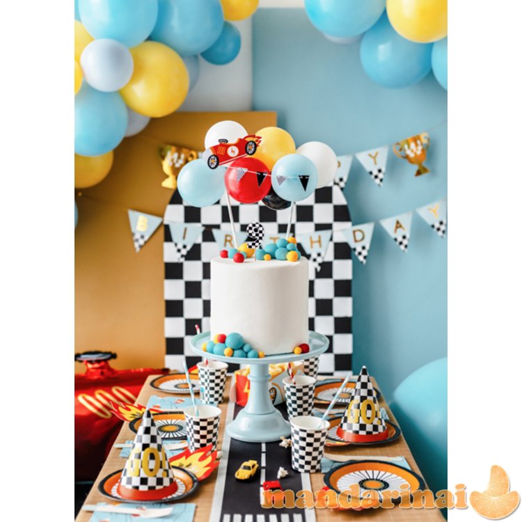 Balloon cake topper Car, mix, 29 cm