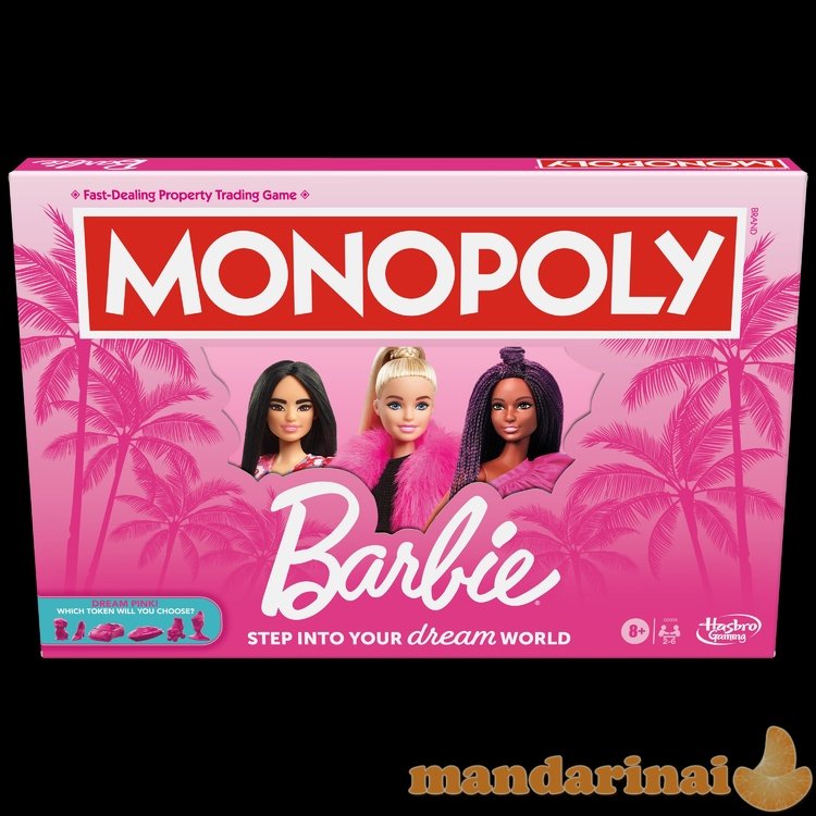 MONOPOLY Žaidimas „Barbie 