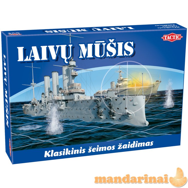 TACTIC Žaidimas „Laivų mūšis“ (Lietuvių kalba)