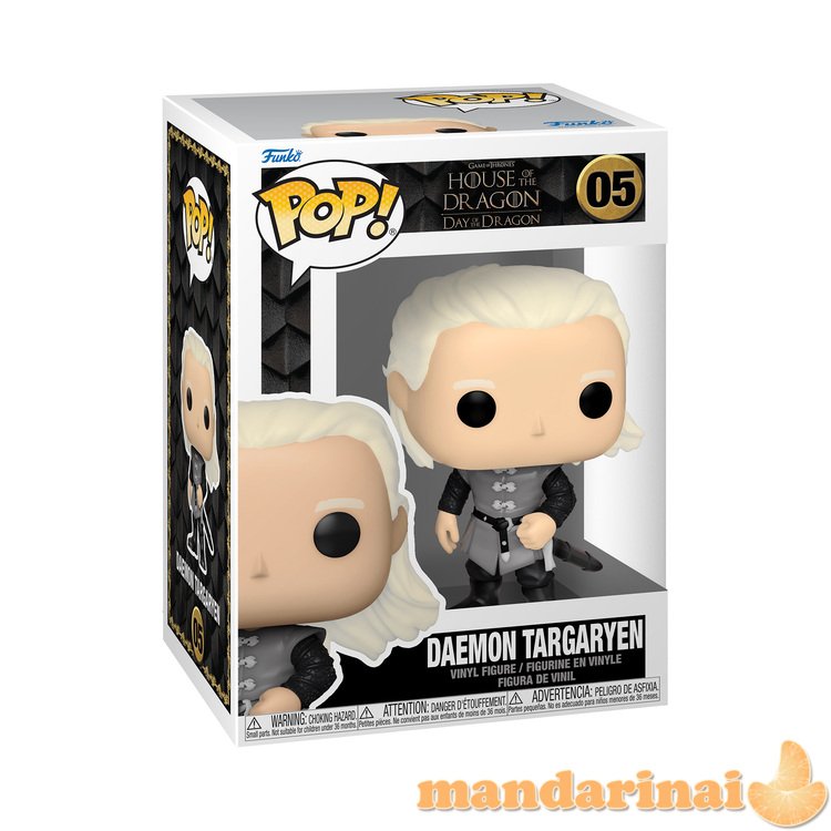 FUNKO POP! Vinilinė figūrėlė: House of The Dragon - Daemon Targaryen, 10 cm