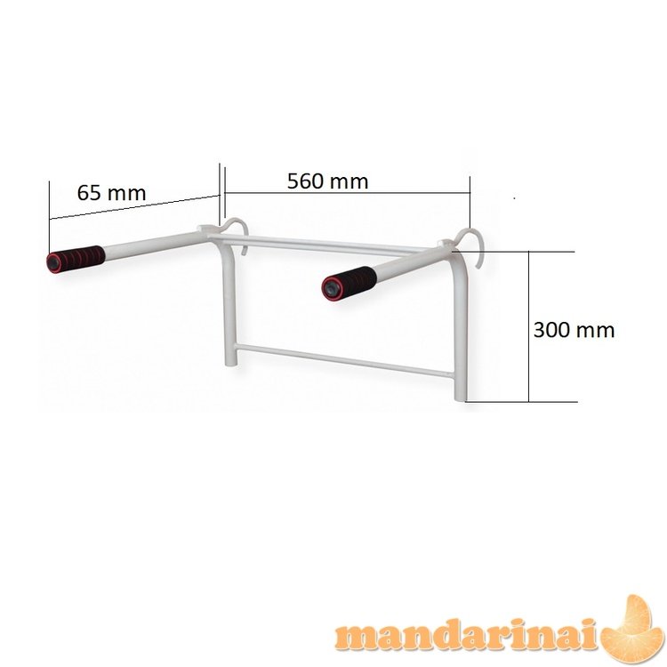 Lygiagretės pakabinamos ant švediškos sienelės SANRO KR-06, iki 120kg