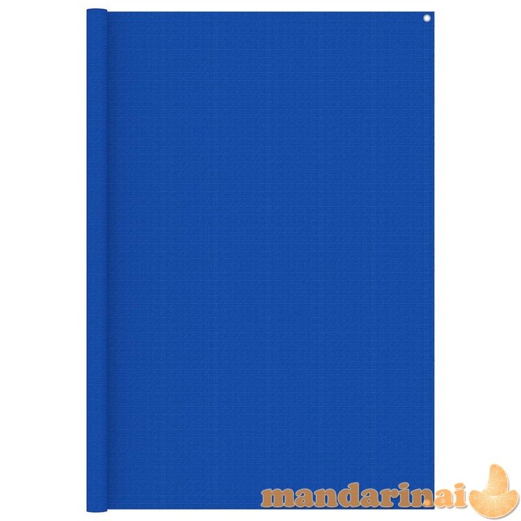 Palapinės kilimėlis, mėlynos spalvos, 200x400cm, hdpe