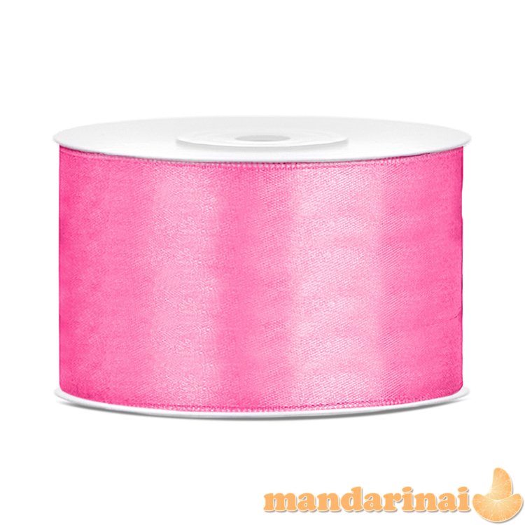 Satin Ribbon, pink, 38mm/25m (1 pc. / 25 lm)