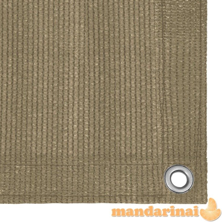 Palapinės kilimėlis, taupe spalvos, 250x600 cm