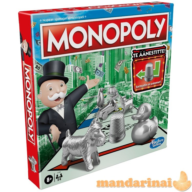 MONOPOLY Board game Classic (In Finnish lang.)