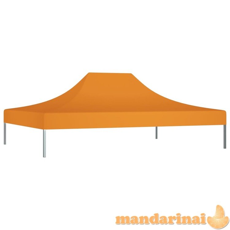 Proginės palapinės stogas, oranžinės spalvos, 4,5x3m, 270 g/m²