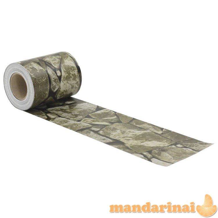 Privatumo suteikianti sodo pertvara, pilka, 35x0,19m, pvc