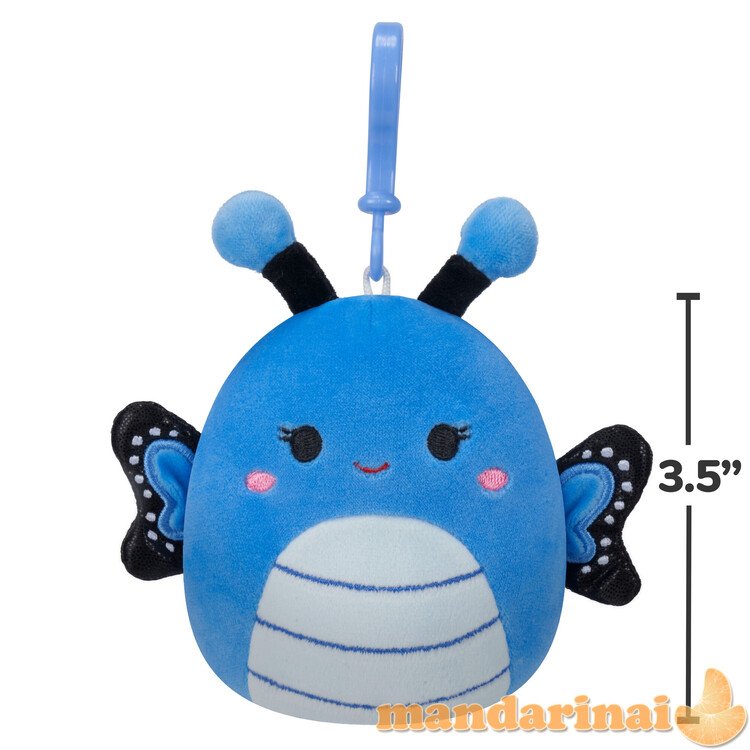 SQUISHMALLOWS Prisegamas pliušinis žaislas, 8 cm, W19